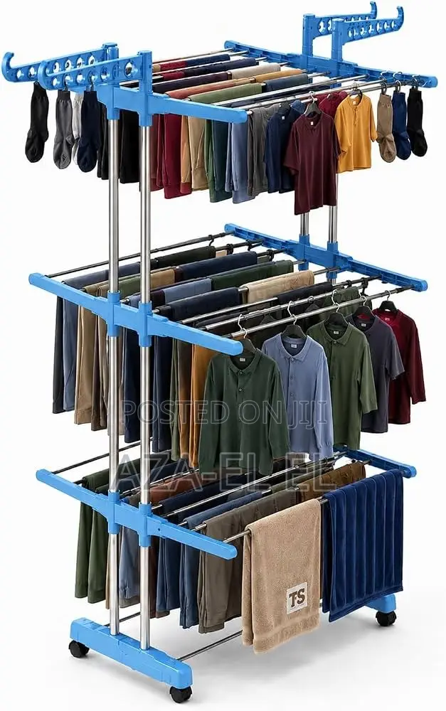 ጠንካራ የልብስ ማድረቂያ ራክ