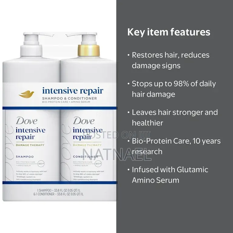 Dove Intensive Repair Shampoo Conditioner