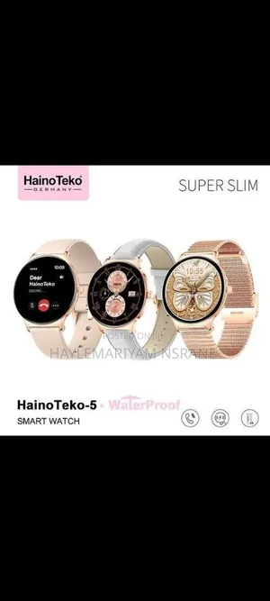 Teko-5 Slim Smart Watch for Women With Bluetooth Calling 3 Straps