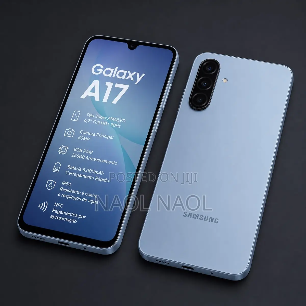 New Samsung Galaxy A17 5G 128 GB Blue