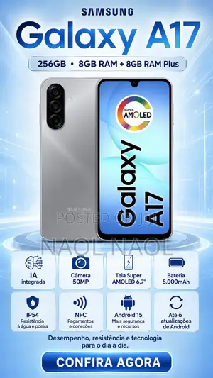 New Samsung Galaxy A17 5G 128 GB Blue