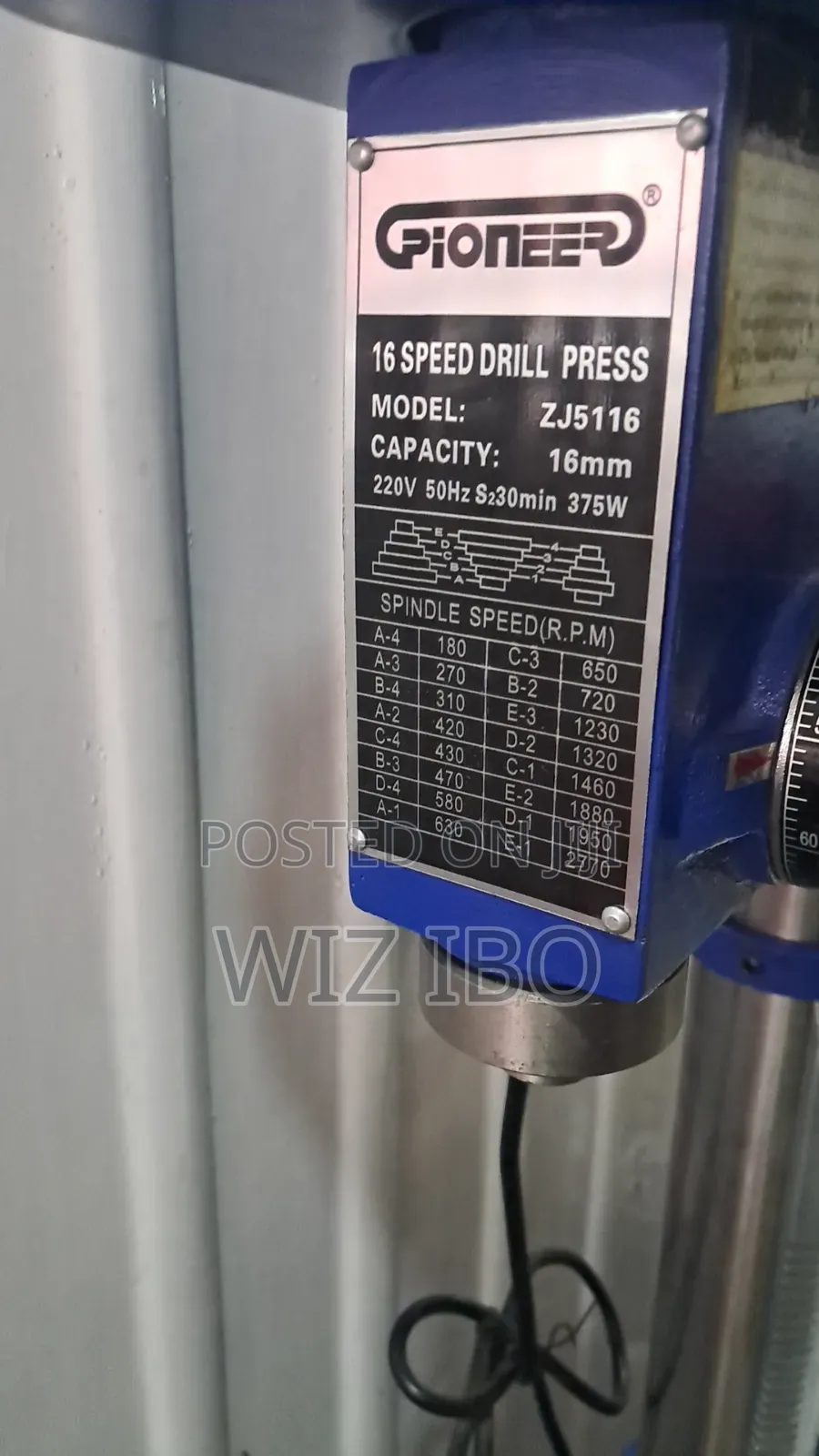 Bench Drill Pres Drill