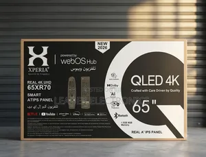 Xperia TV 65" UHD QLED Smart WebOS Hub – Frameless Design | Big