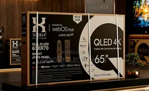 Xperia TV 65" UHD QLED Smart WebOS Hub – Frameless Design | Big
