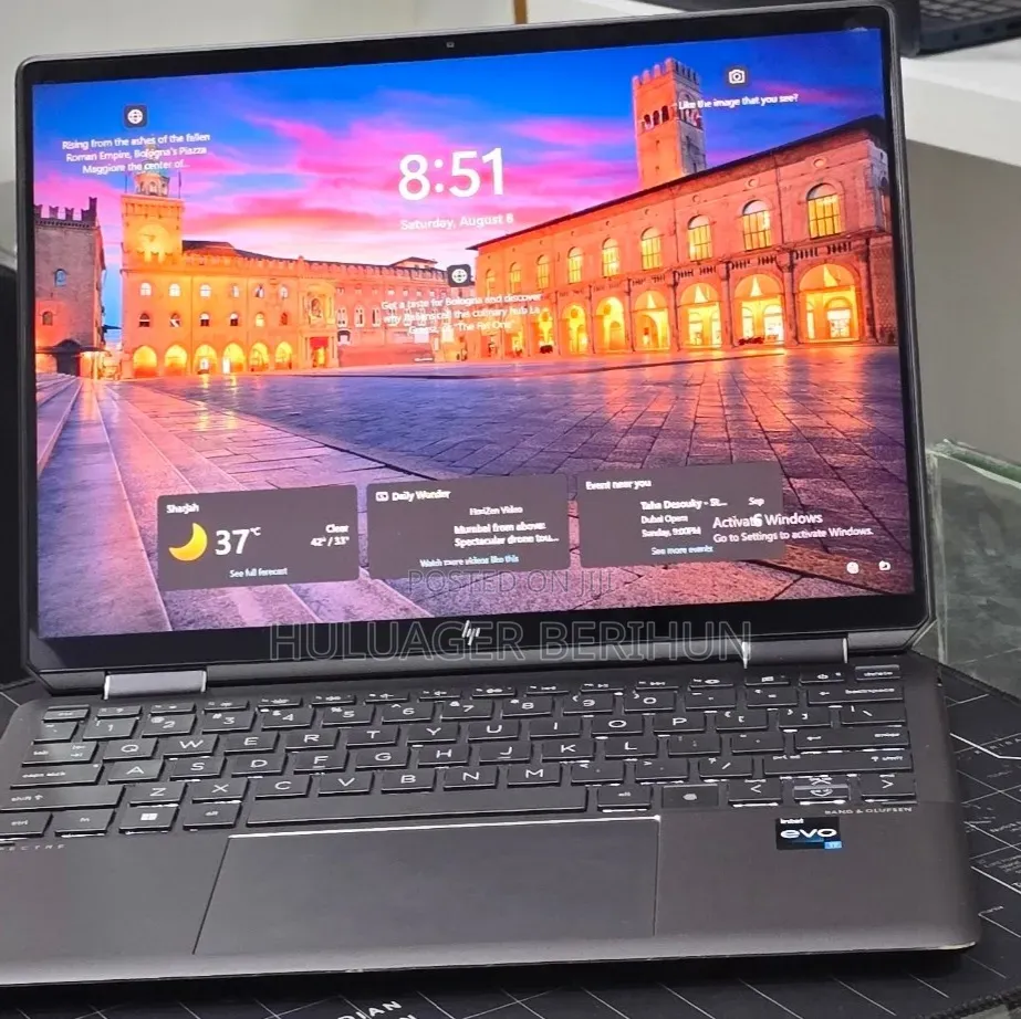 New Laptop HP Spectre 16GB Intel Core i7 SSD 512GB
