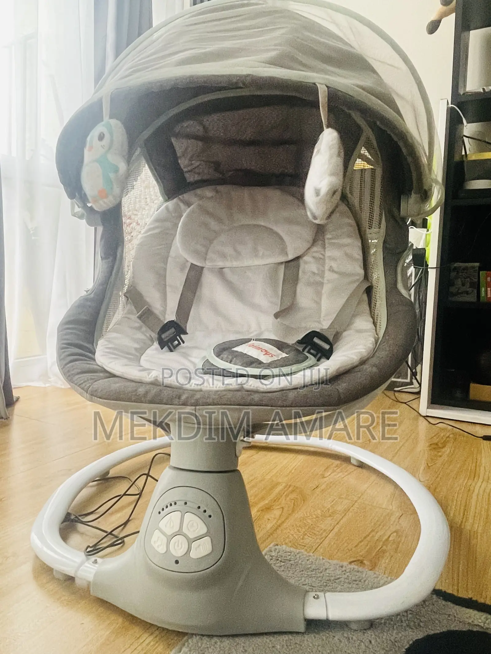 Baby Rocker and Bouncer With Music and White Noise