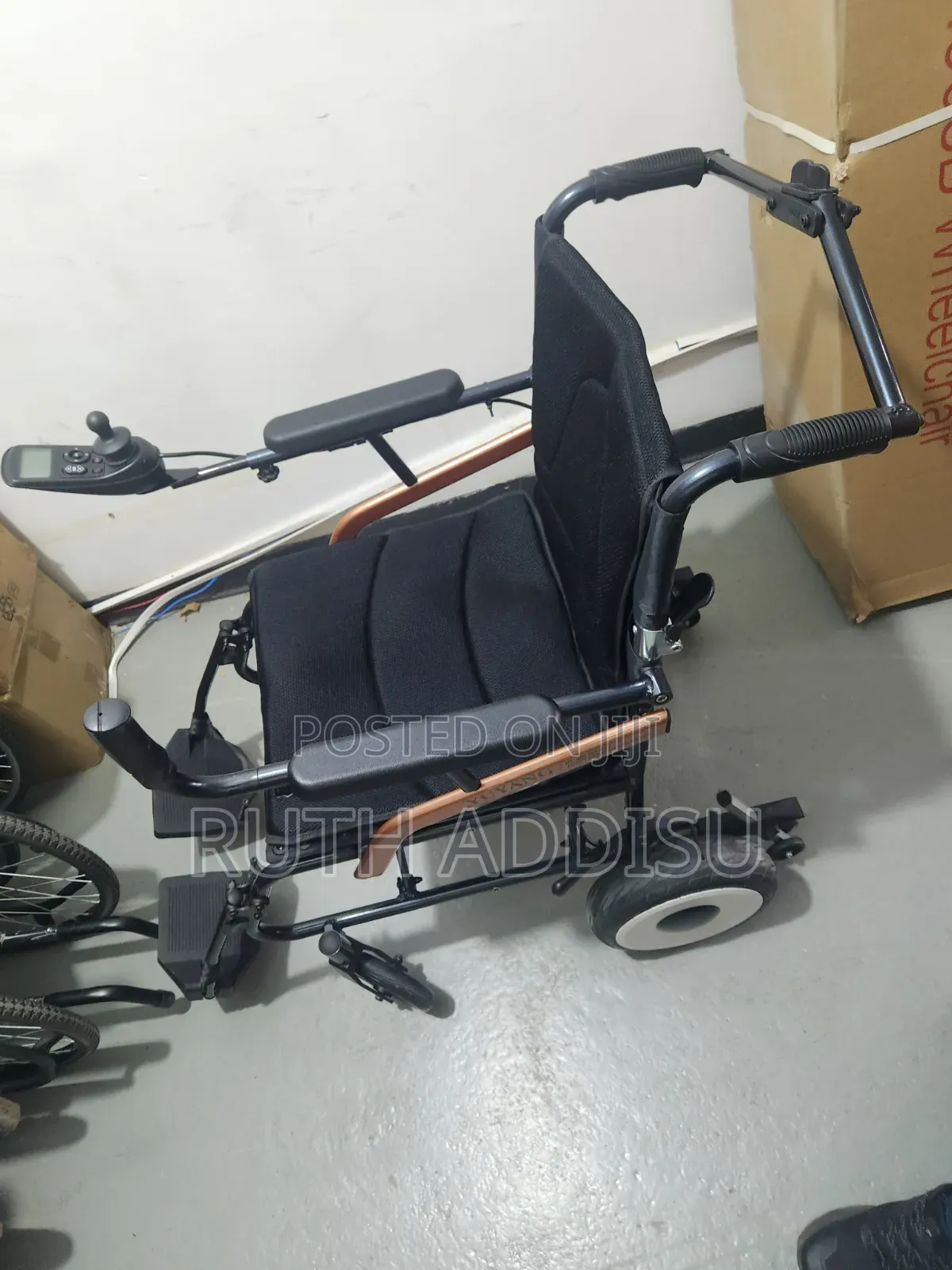 MobilityPlus+ Ultra-Light Auto-Fold Electric Wheelchair Folds Wilchar