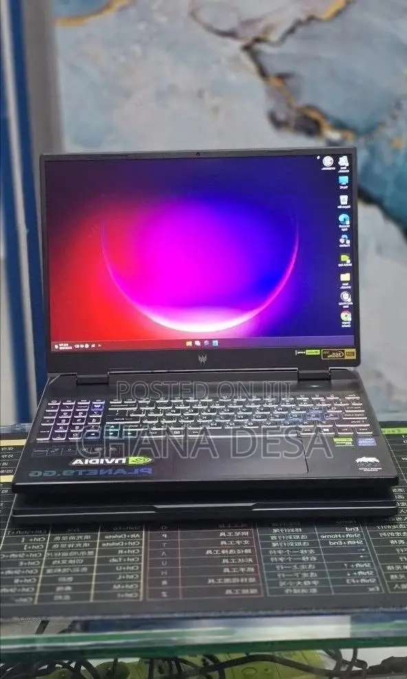New Laptop Acer Predator Helios 16 16GB Intel Core i7 SSD 512GB