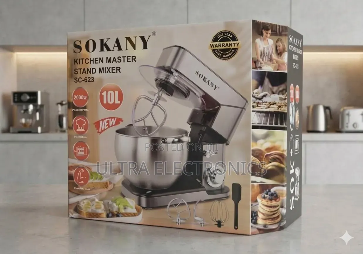 Sokany Kitchen Master Stand Mixer – Sk-05004