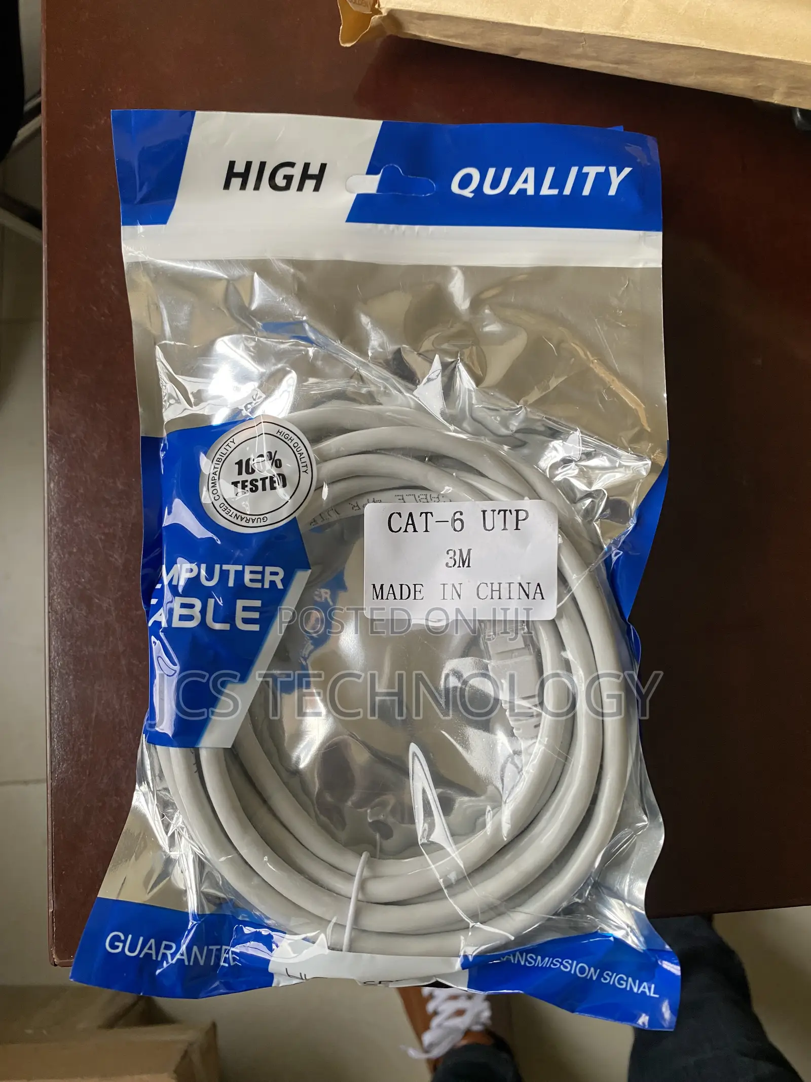 High-Speed Cat6 Utp Ethernet Cable – 3m