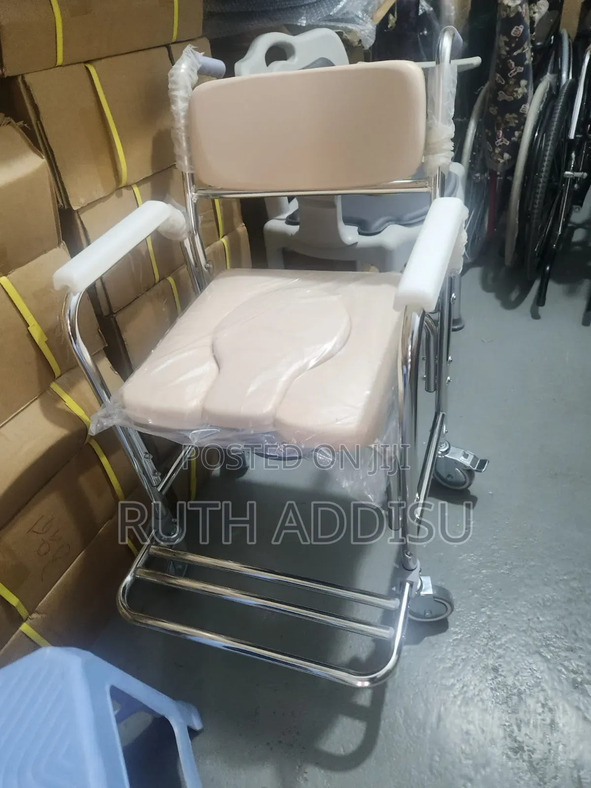 Wheelchair With Popo重要wheelchair孓我toilet Wheelchair輕鬆commode Wheelchai