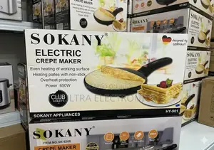 Sokany Electric Crepe Maker – Hy-901 Sokany Hy-901 Electric