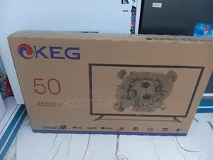 Keg Smart TV 50 Inch Andraid Doubel Gelass Adis 2026 Quality