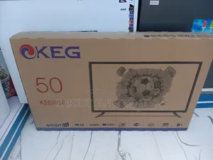 Keg Smart TV 50 Inch Andraid Doubel Gelass Adis 2026 Quality