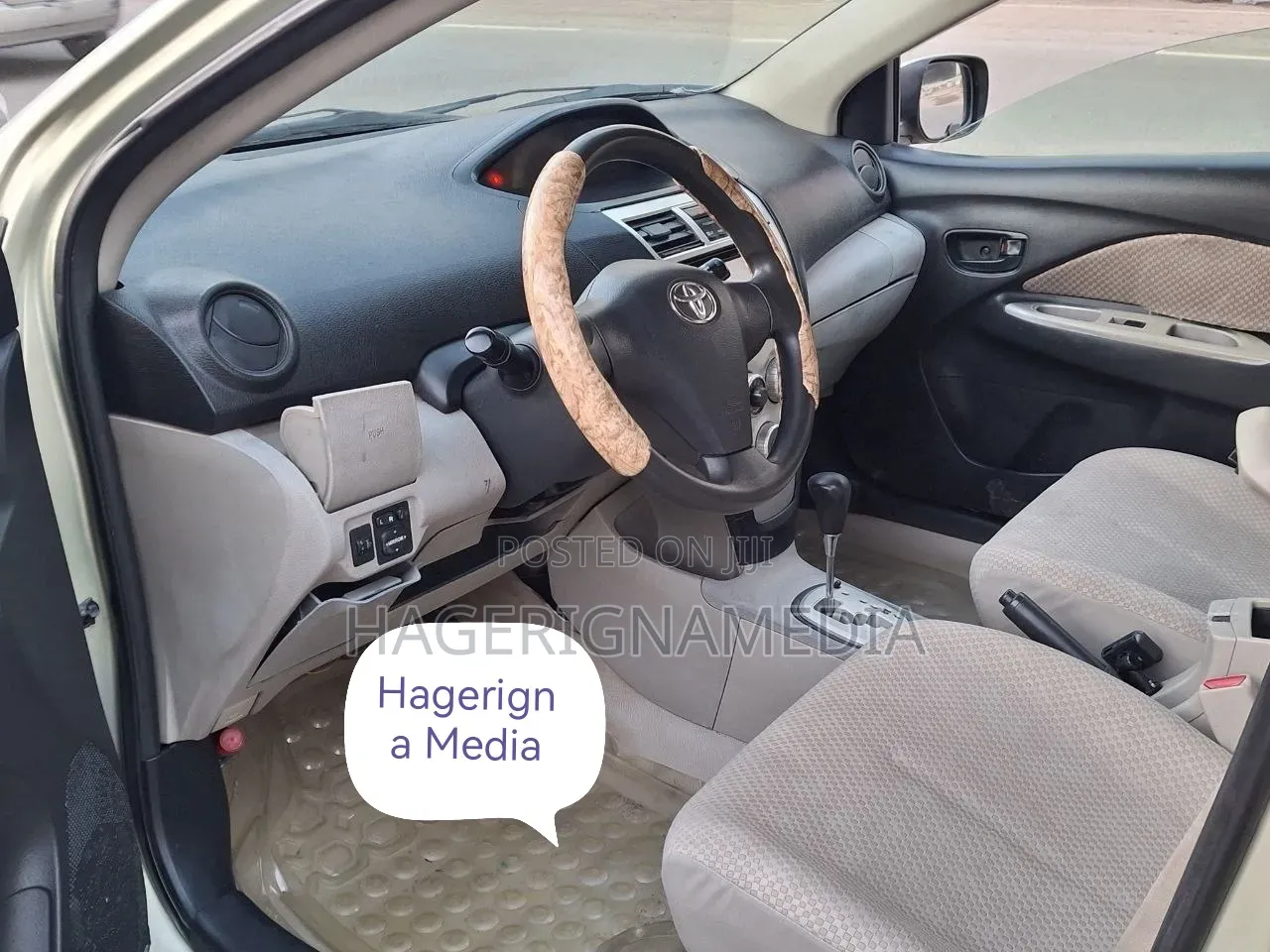 Toyota Yaris 2007 Green