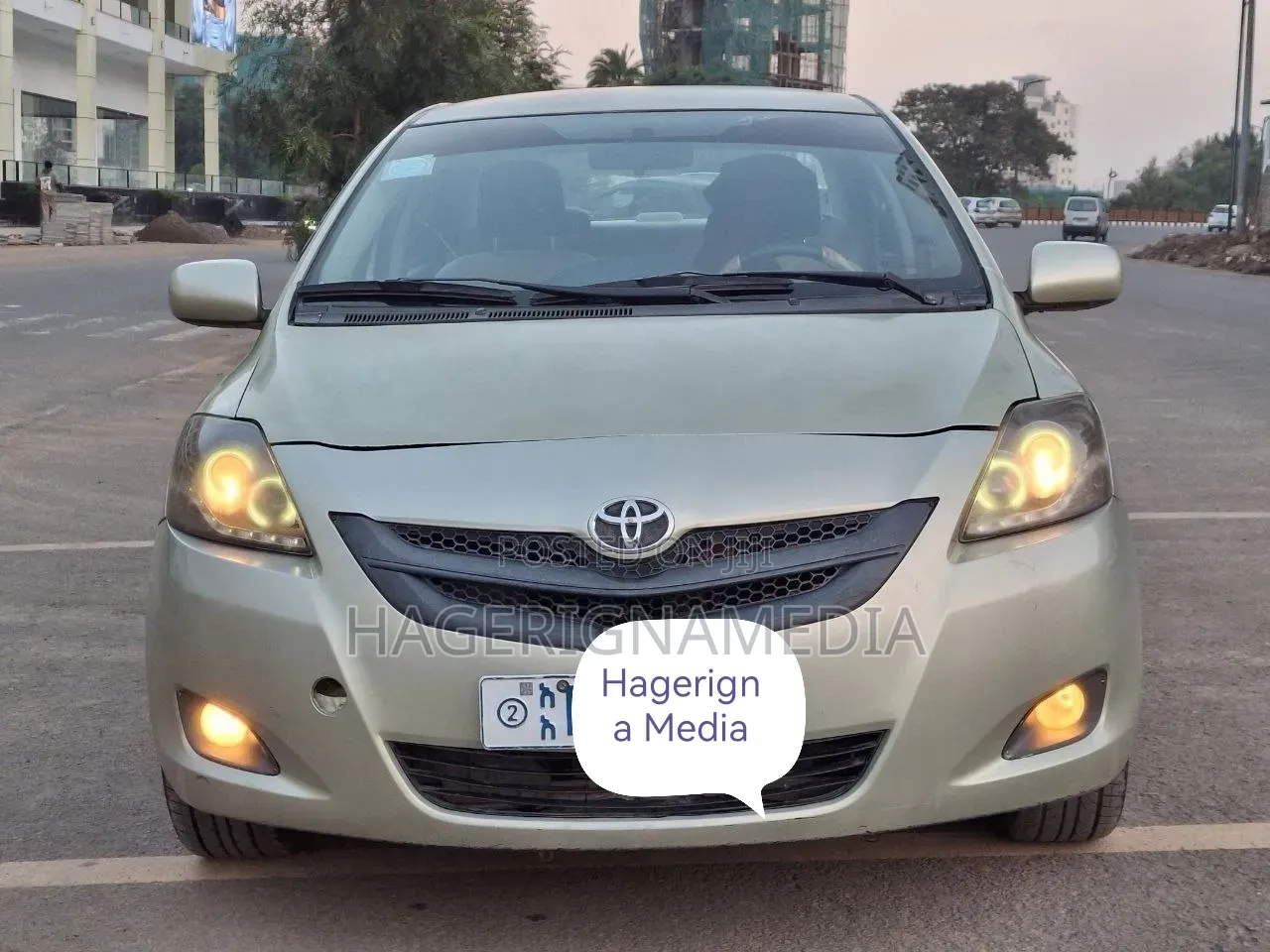 Toyota Yaris 2007 Green