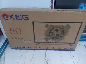 Keg Smart TV 50 Inch Andraid Doubel Gelass Adis 2026 Quality