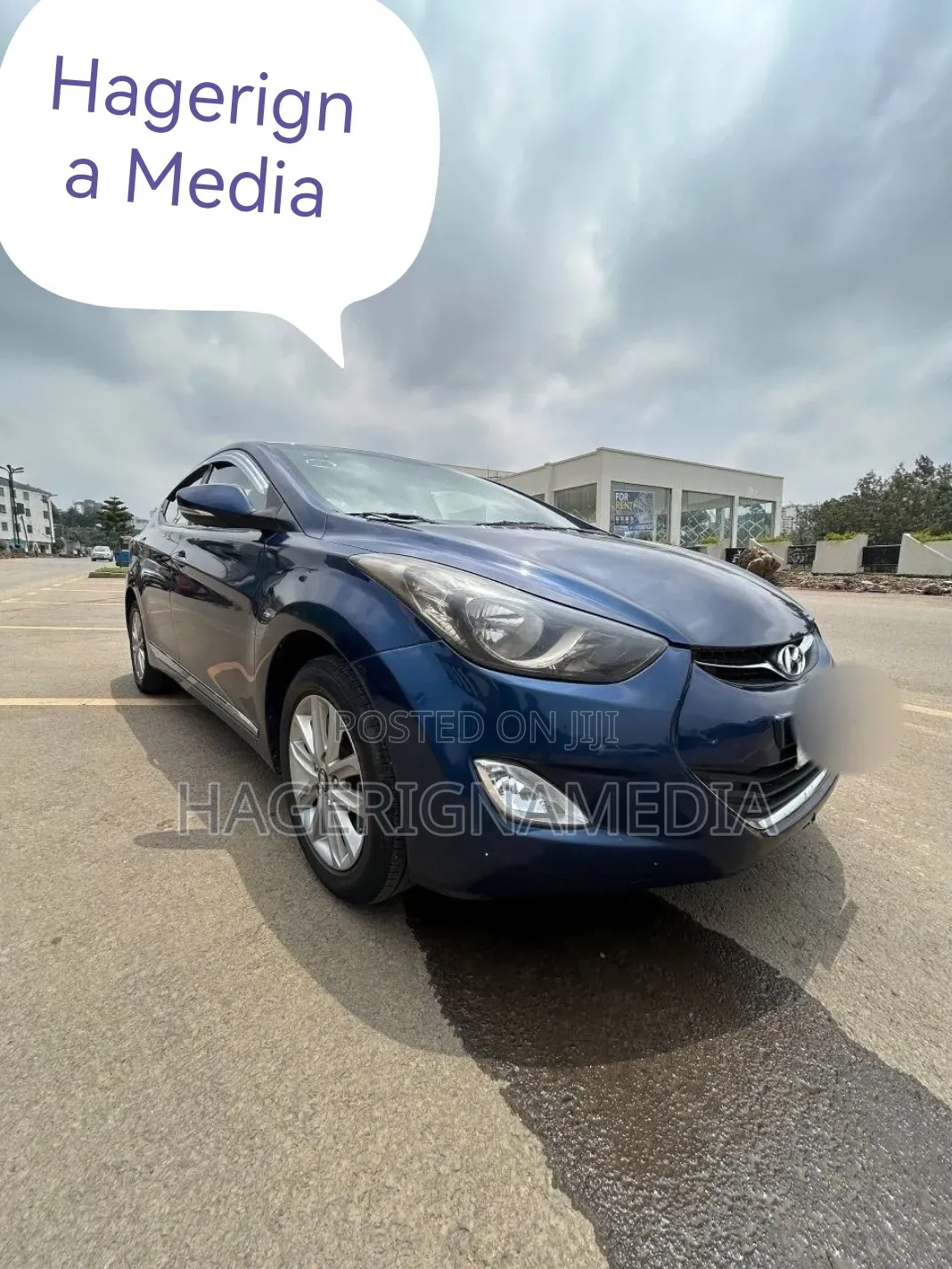 Hyundai Avante 2012 Blue