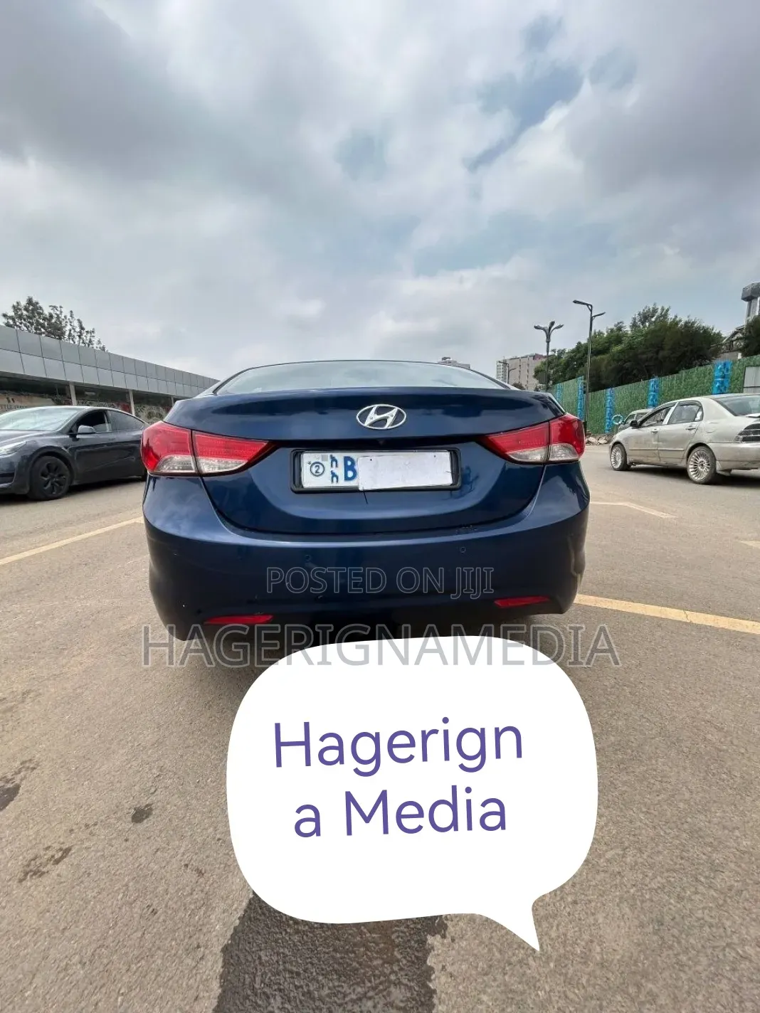 Hyundai Avante 2012 Blue