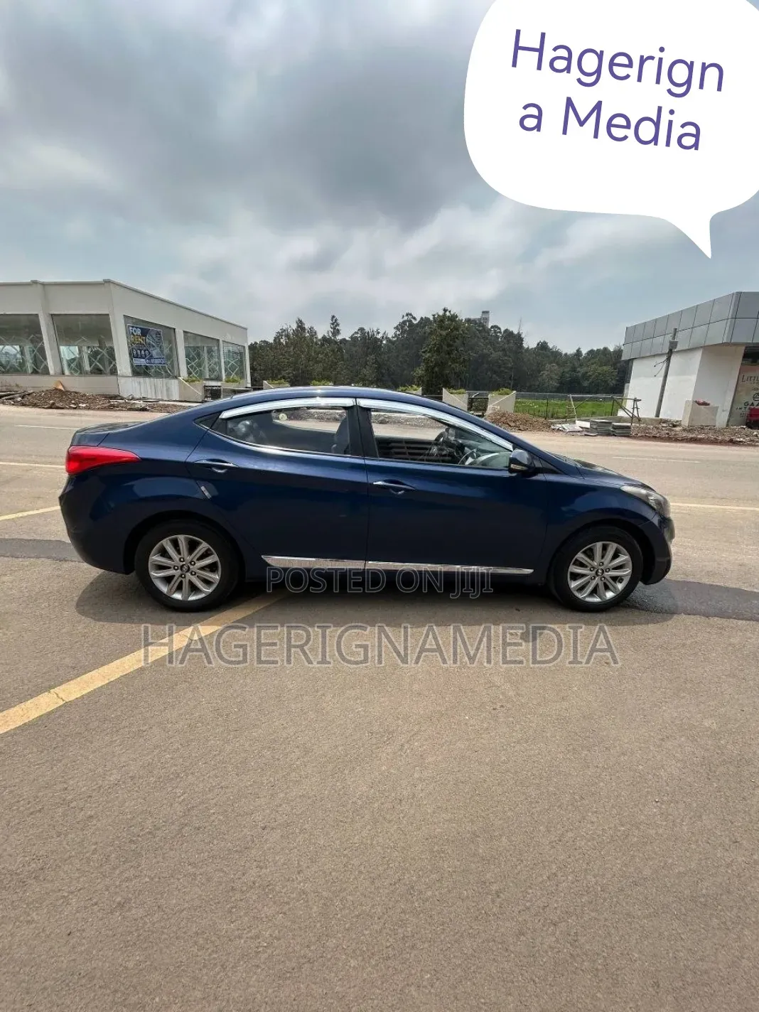 Hyundai Avante 2012 Blue