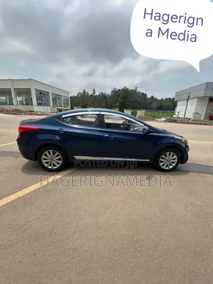 Hyundai Avante 2012 Blue