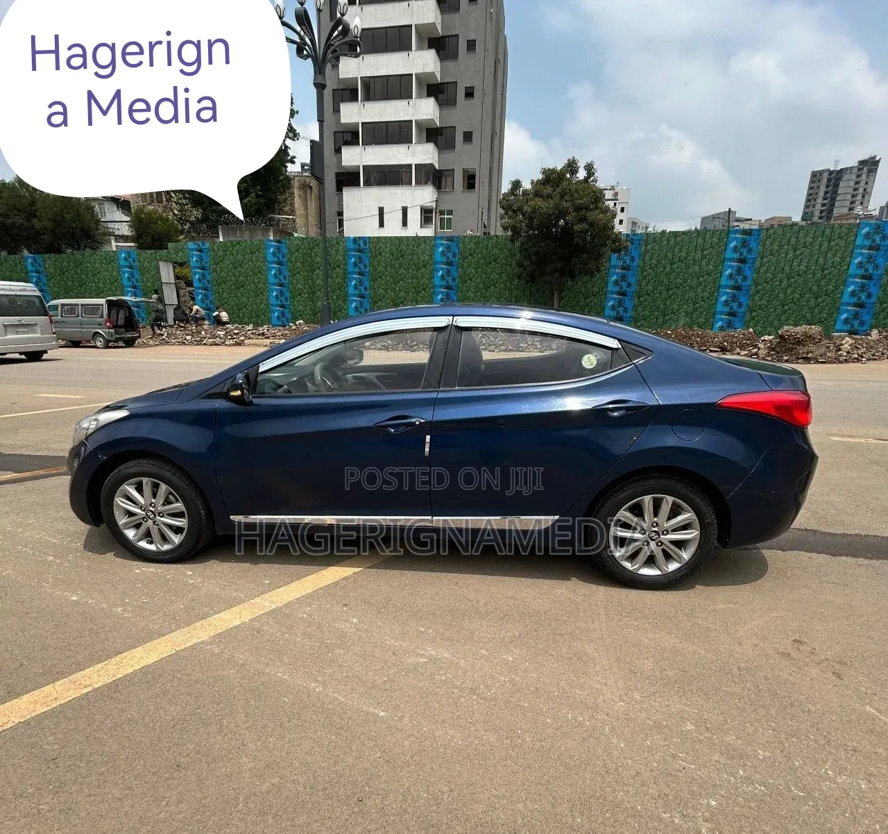 Hyundai Avante 2012 Blue