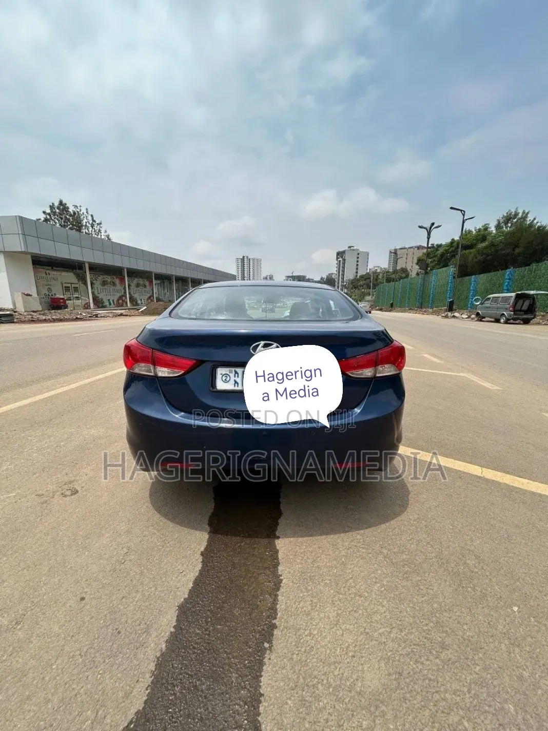Hyundai Avante 2012 Blue
