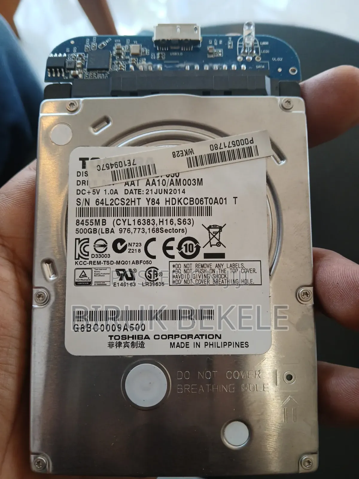 Laptop Hard Disk 500GB