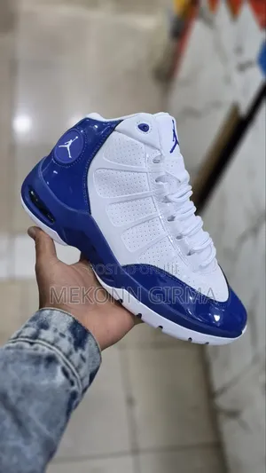 This Apaire of Jordan Boots Shoes and Brand