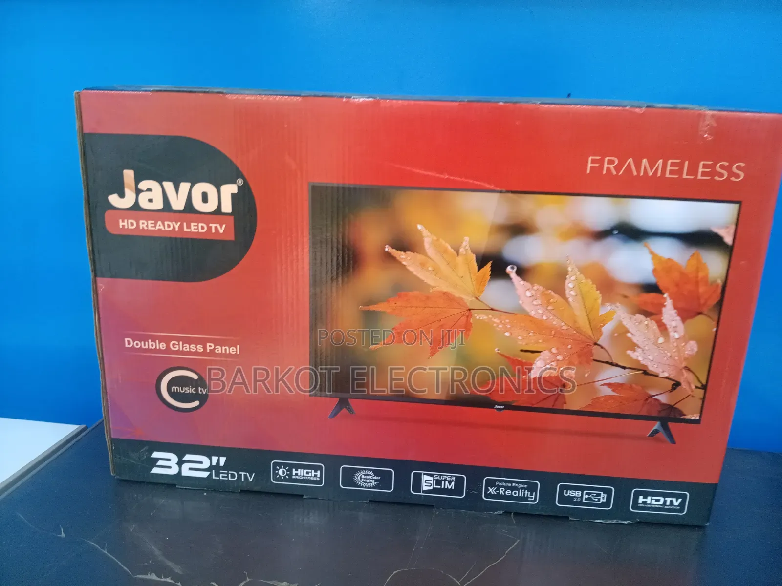 Javor Led TV 32 Inch Andraid Doubel Framless Adis 2026 Quality Hifi