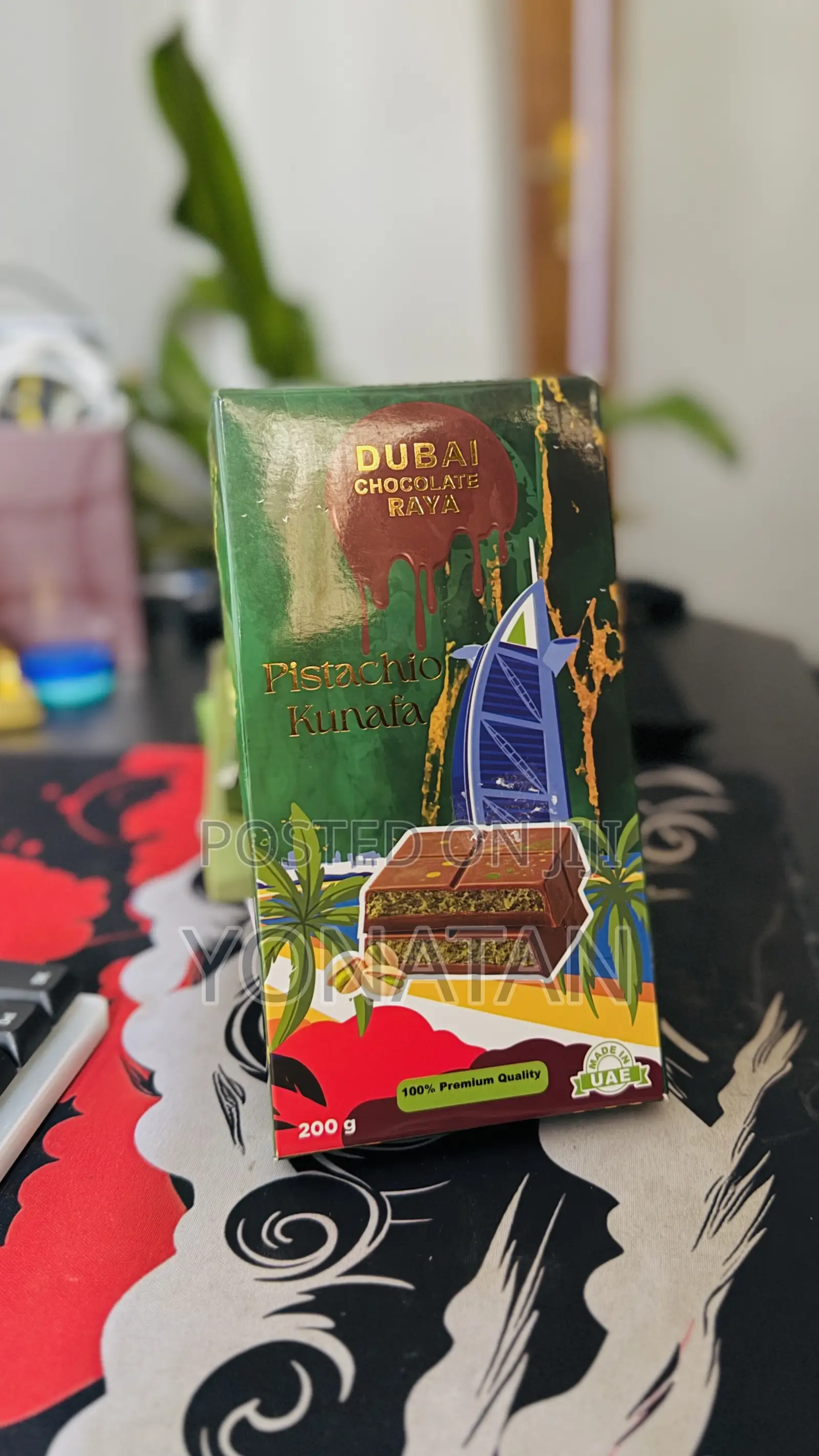 Original Dubai Chocolate (Kunafa Pistachio)