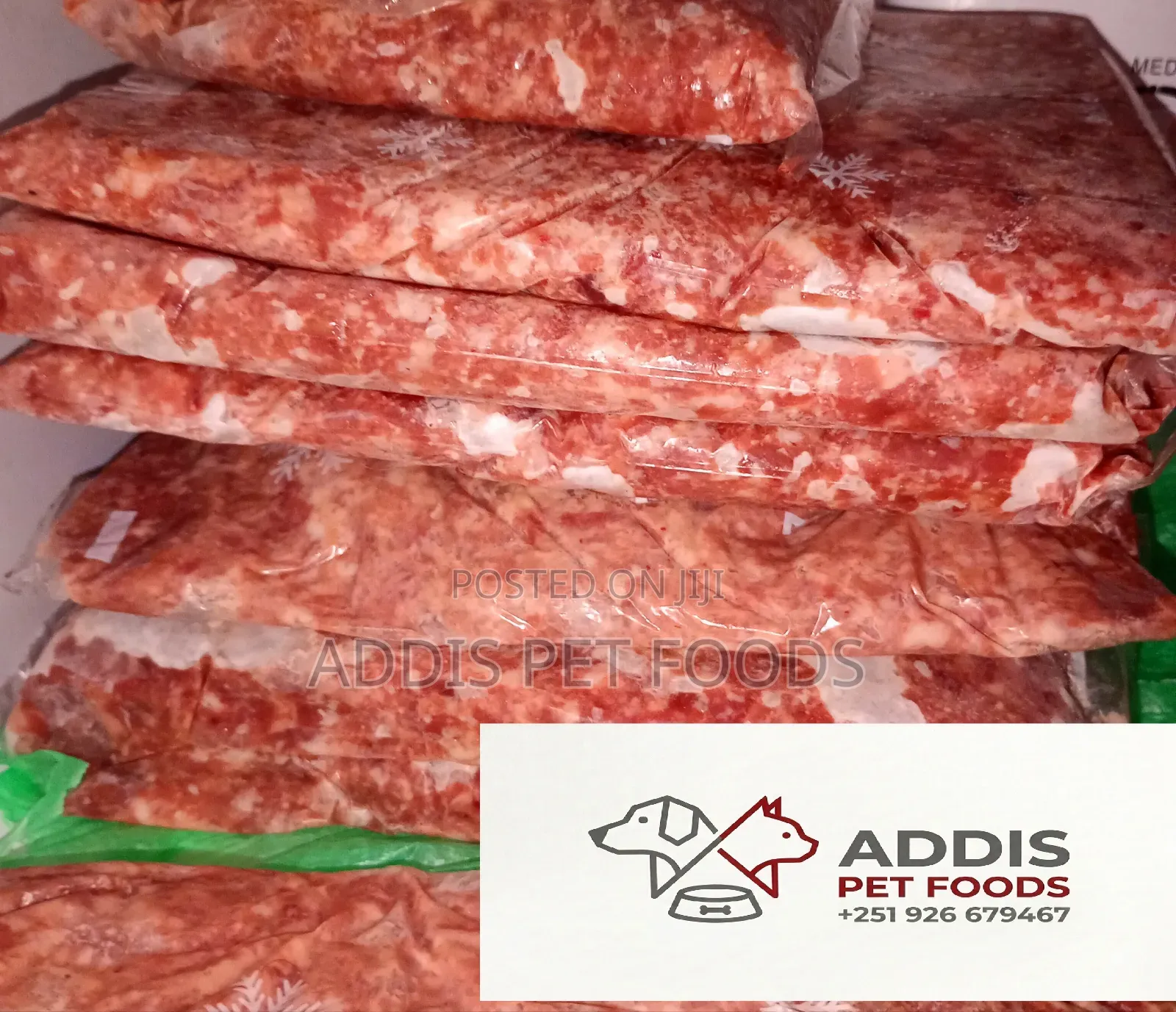 Dog Food /የውሻ ምግብ / Cat Food / የድመት ምግብ Minced Chicken Meat/ የዶሮ ስጋ