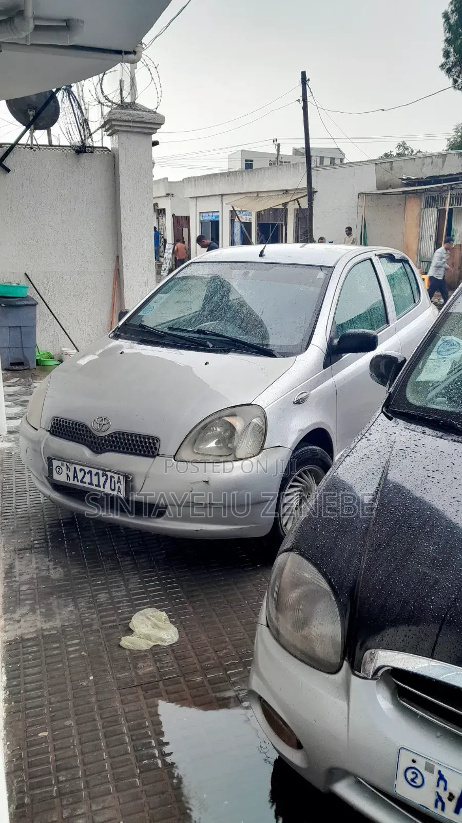 Vitz Yaris Manual 2001 Rental Service With Driver