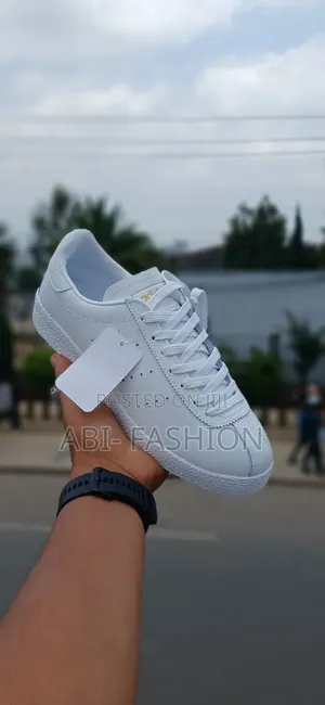 Adidas White Topanga Leather Full Made in Vietnam