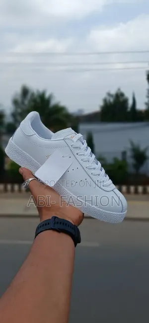 Adidas White Topanga Leather Full Made in Vietnam
