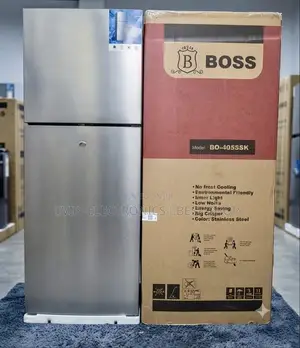 BOSS Refrigerator405 Fan System– Stainless Steel No Frost