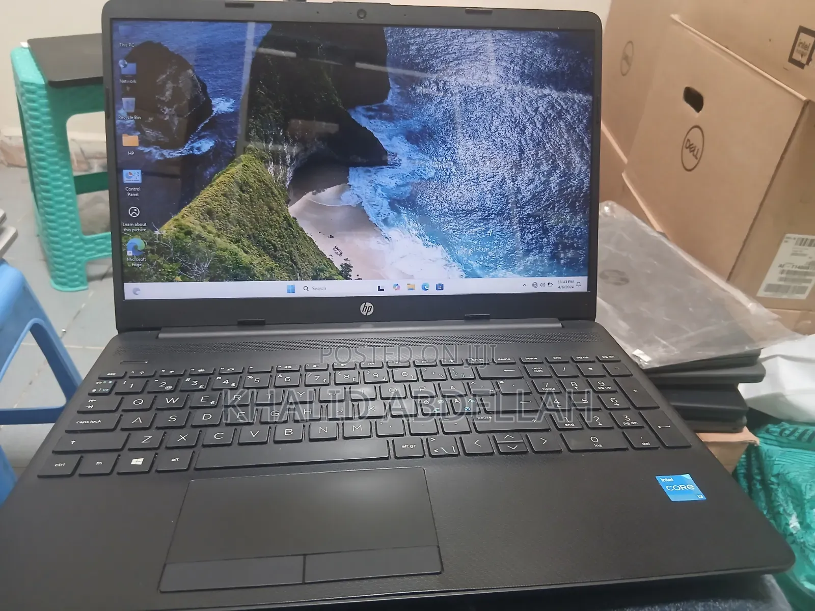 Laptop HP 15-dw3031 8GB Intel Core i3 SSD 512GB