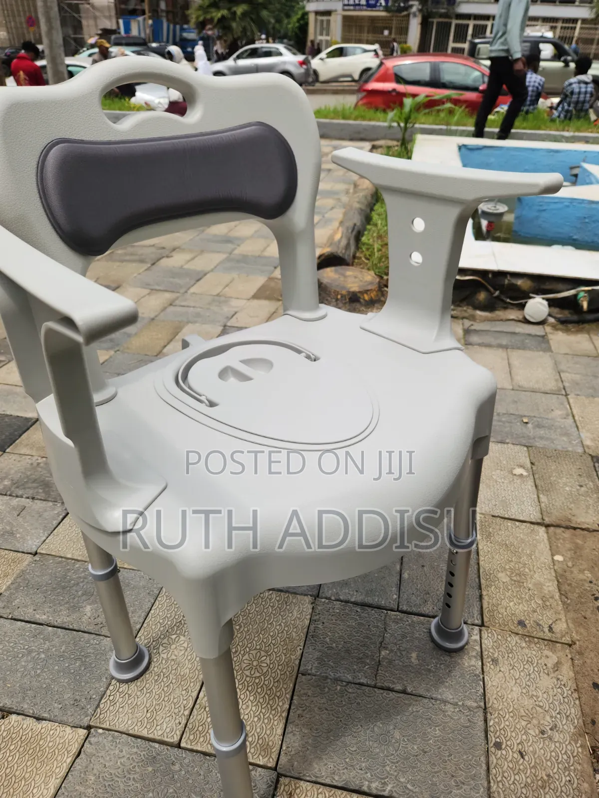 Commode Chair朱明toilet Seat for Ealderly寄送poty Chair for Patients New