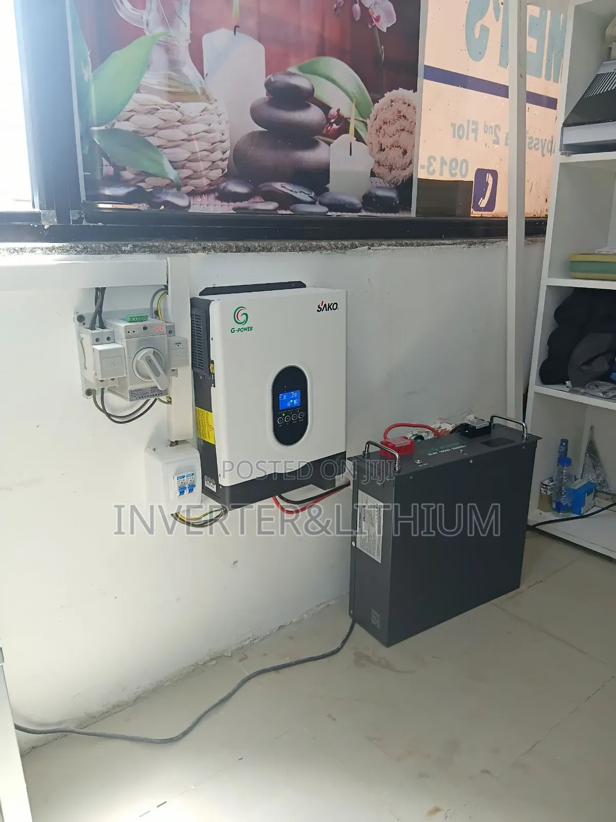 Solar System (Inverter,battery ,Solar Panels )