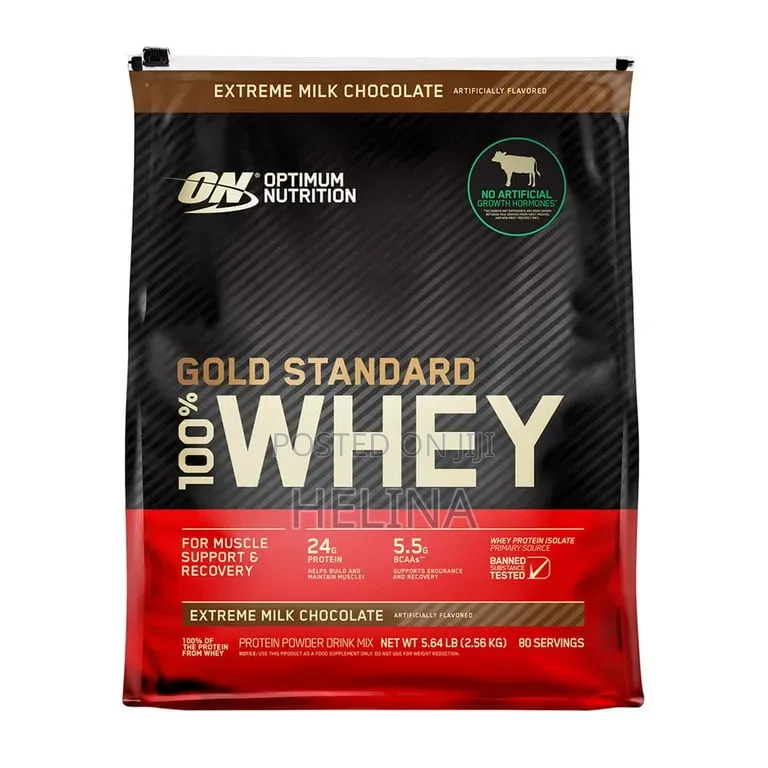 Optimum Nutrition Gold Standard 100% Whey Protein 2.56kg 80 Servings