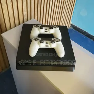  PS4 Slim | FC 26 + 5 Games | 2 Original Joystick
