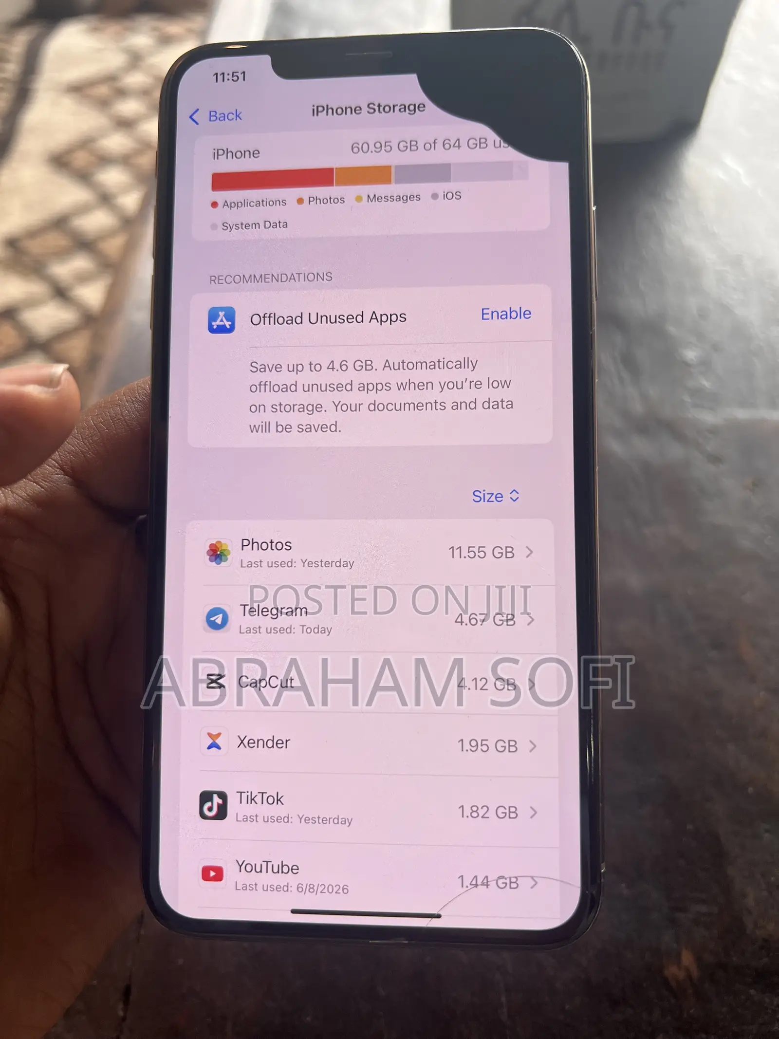 Apple iPhone XS Max 64 GB Gold