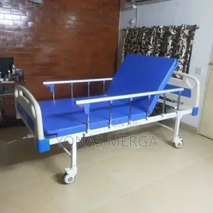 Hospital Portable Hydraulic bed求馬Central Brake System Equipped Mattres