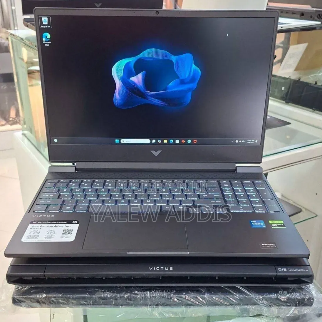 New Laptop HP Victus 15 16GB Intel Core i5 SSD 512GB