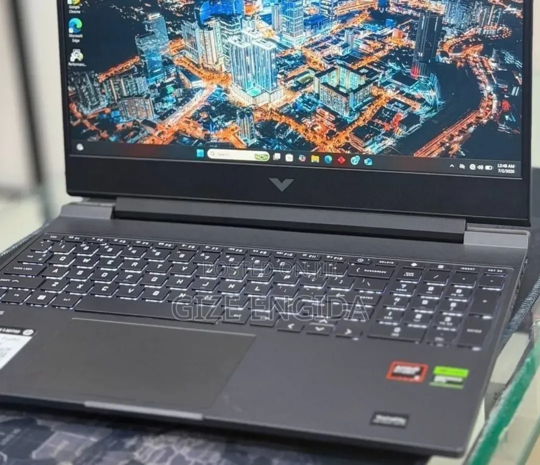 New Laptop HP Victus 15 16GB AMD Ryzen 5 SSD 512GB