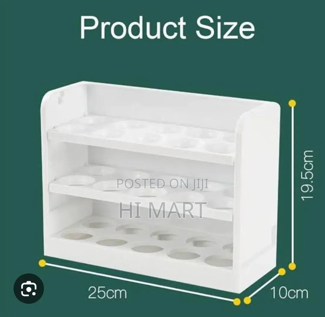 30egg Capacity Kitchen Egg Storage Box