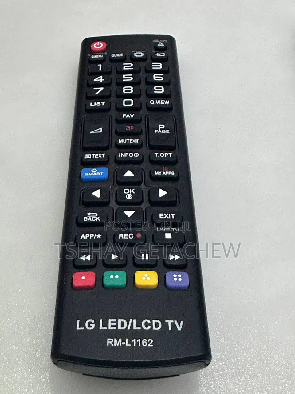 LG Remote/ኤሊጂ ሪሞት