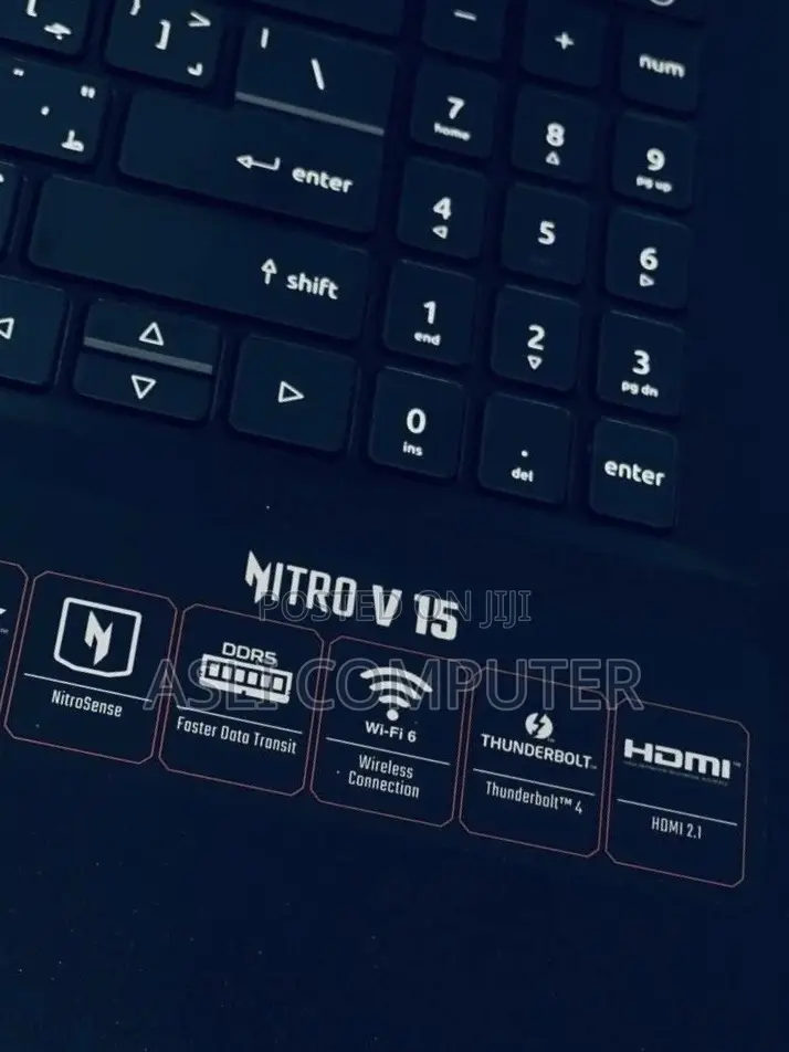 New Laptop Acer Nitro 16 16GB AMD Ryzen 5 SSD 512GB