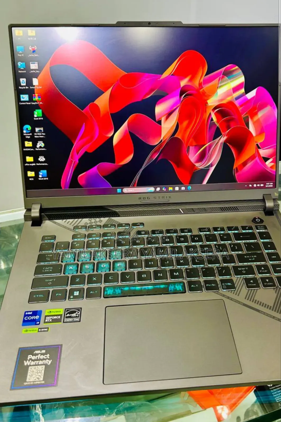 New Laptop Asus ROG Strix G16 G614 16GB Intel Core i9 SSD 1T