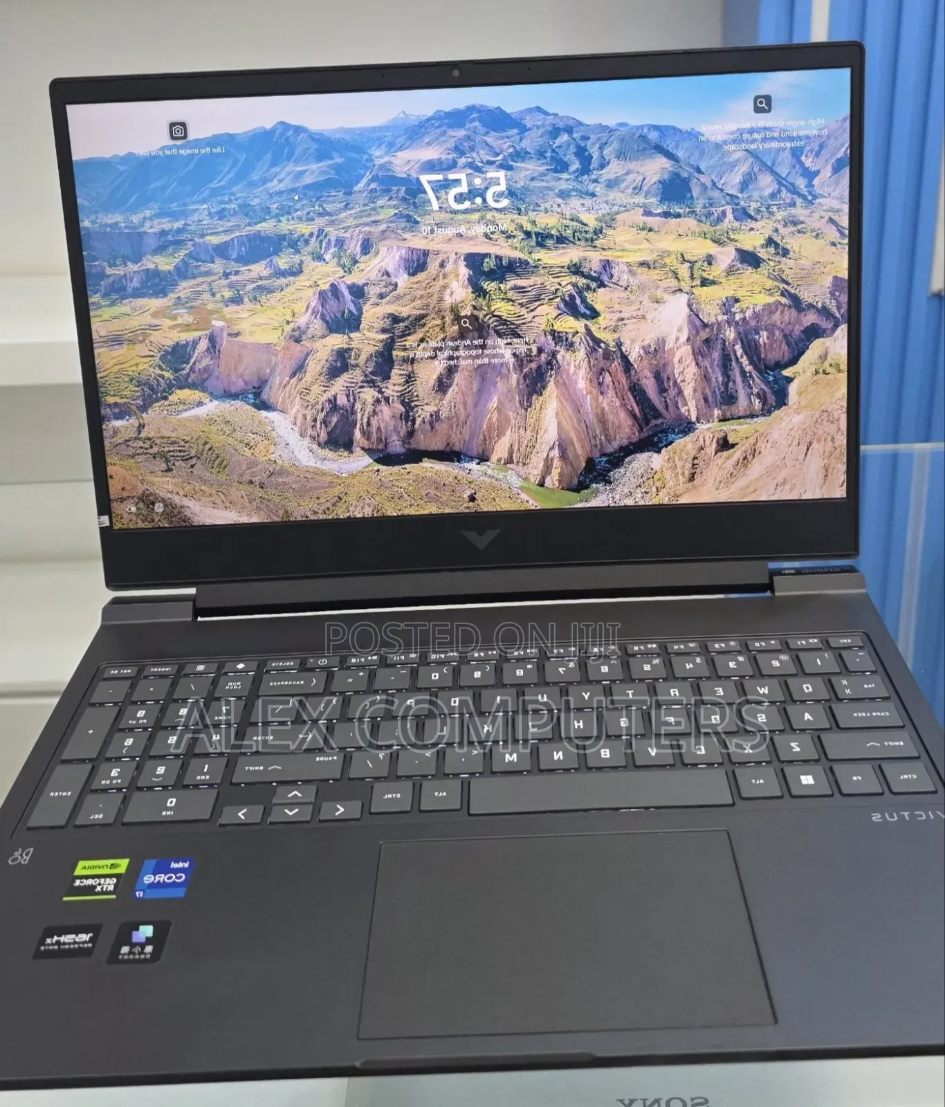 New Laptop HP Victus 16 16GB Intel Core i7 SSD 1T